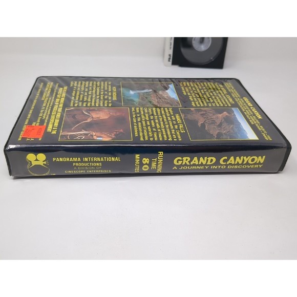 Beta Max Cassette Tape Telly Savalas Grand Canyon A Journey Into Discovery VTG - Picture 5 of 6